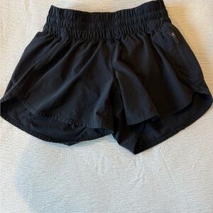 Black Lululemon Women's Athletic Shorts